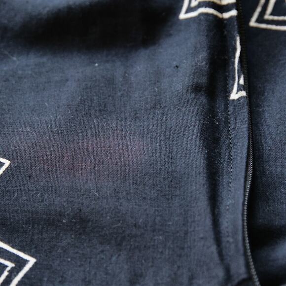 ERIKA Vintage Aztec Southwestern Cotton Cottage dress size 16 L - Picture 6 of 7